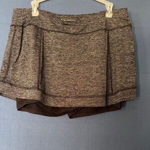 tek gear Gray Heathered Athletic Skort NWOT